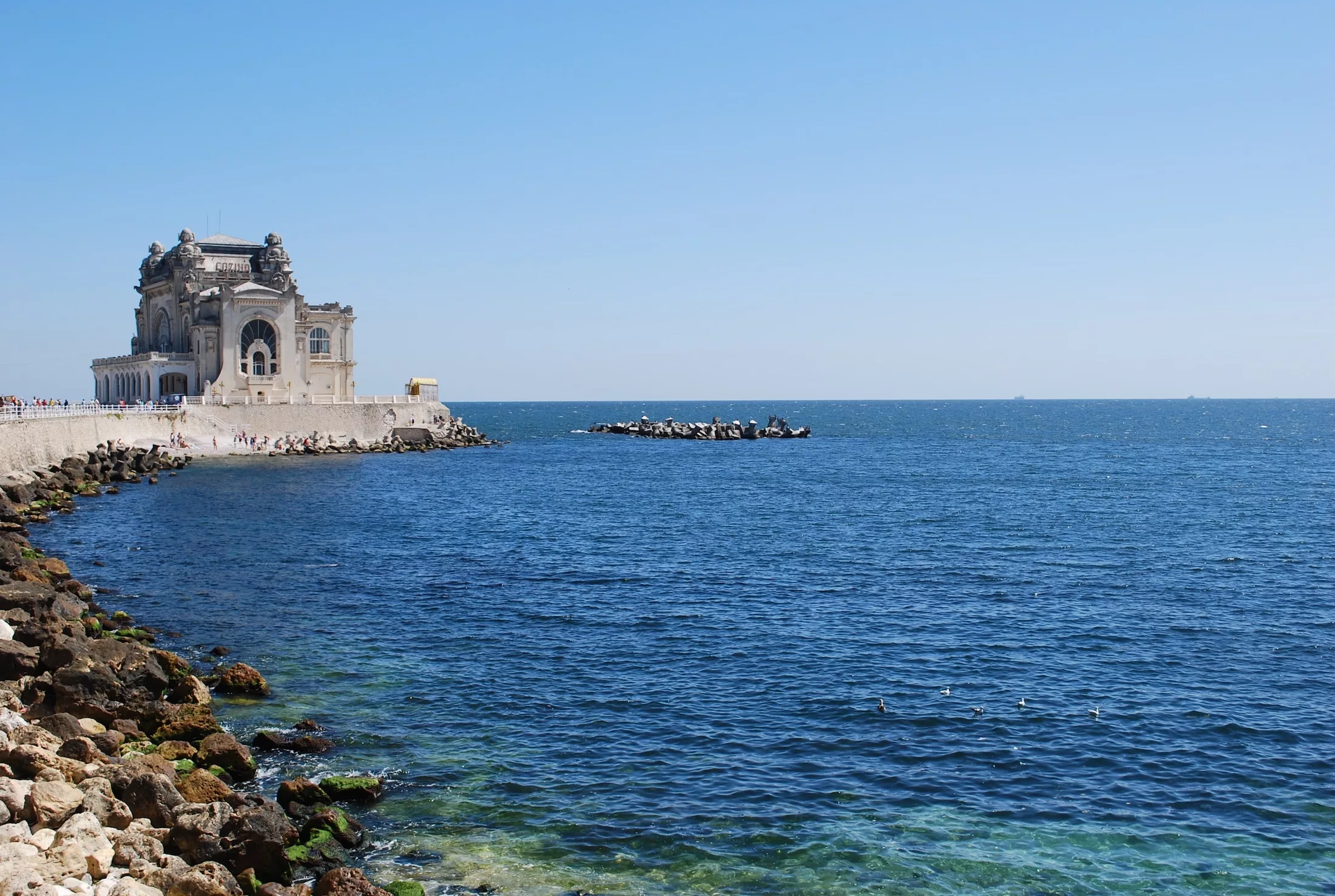 The Old casino in Constanta, Romania, on the Black Sea coast